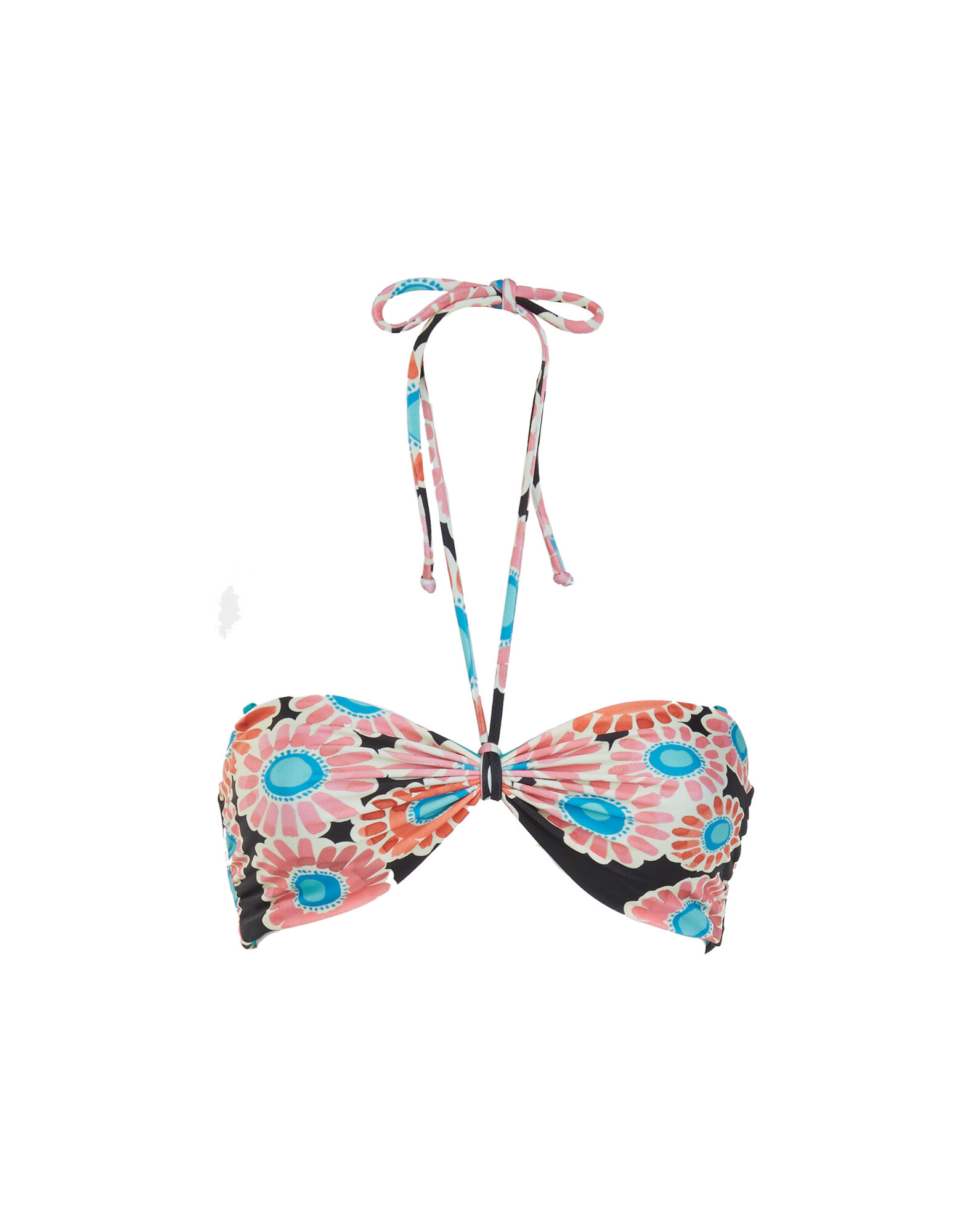 La DoubleJ 3-Way Bandeau Top Crazy Daisy Black SWI0021LYC001DAY0002