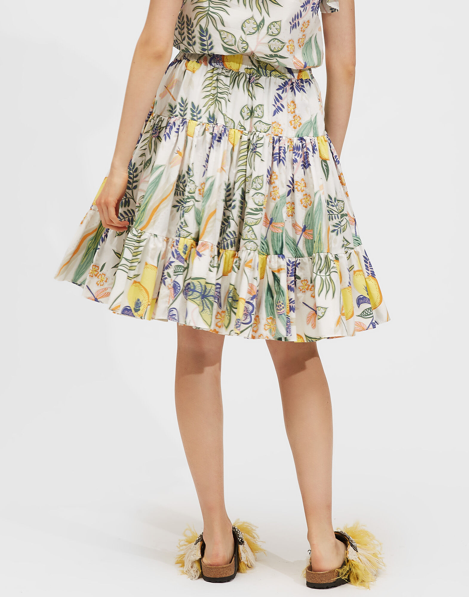 LaDoubleJ Love Skirt Botanical SKI0038COT001BOT0001