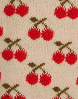 La DoubleJ Cherry Scarf La DoubleJ Cherry Scarf Off White SCA0041KNI092VA200WH05