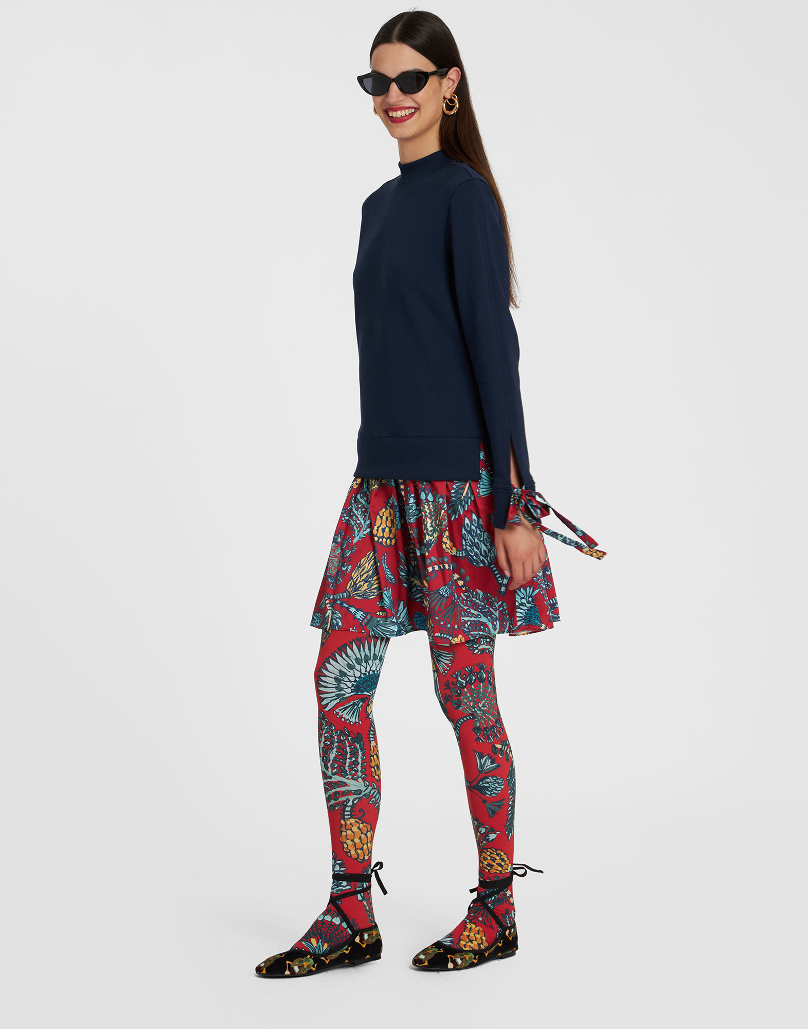 La DoubleJ Sporty Dress Sicomore Red DRE0453FOD001SIC01BU06