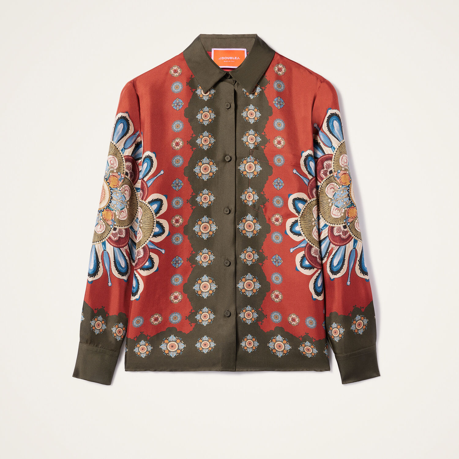 La Doublej Placee Nucleus Shirt In Brown