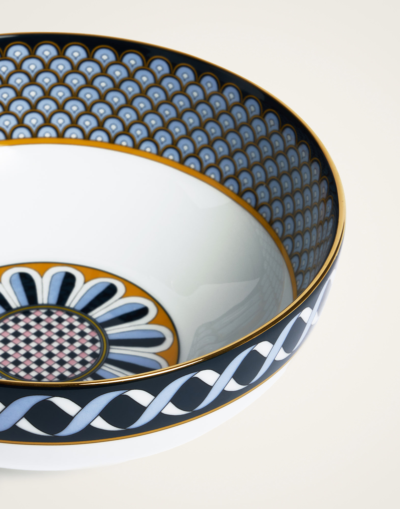 La DoubleJ Serving Bowl La DoubleJ Serving Bowl Odysseus Midnight Blue BWS0002CER001ODY01BU04