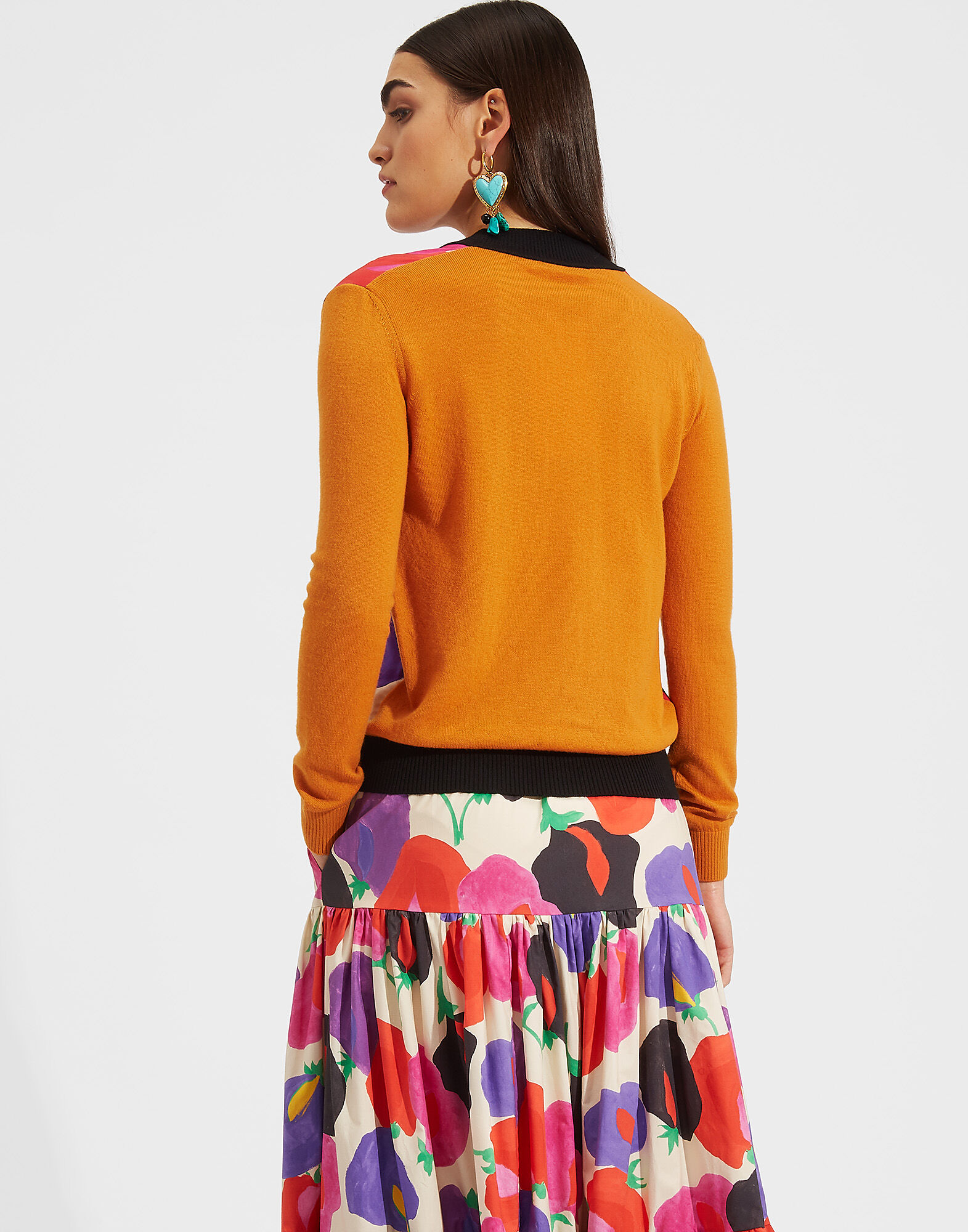 LaDoubleJ Gemini Cardigan Poppy PUL0005KNI005POP0001