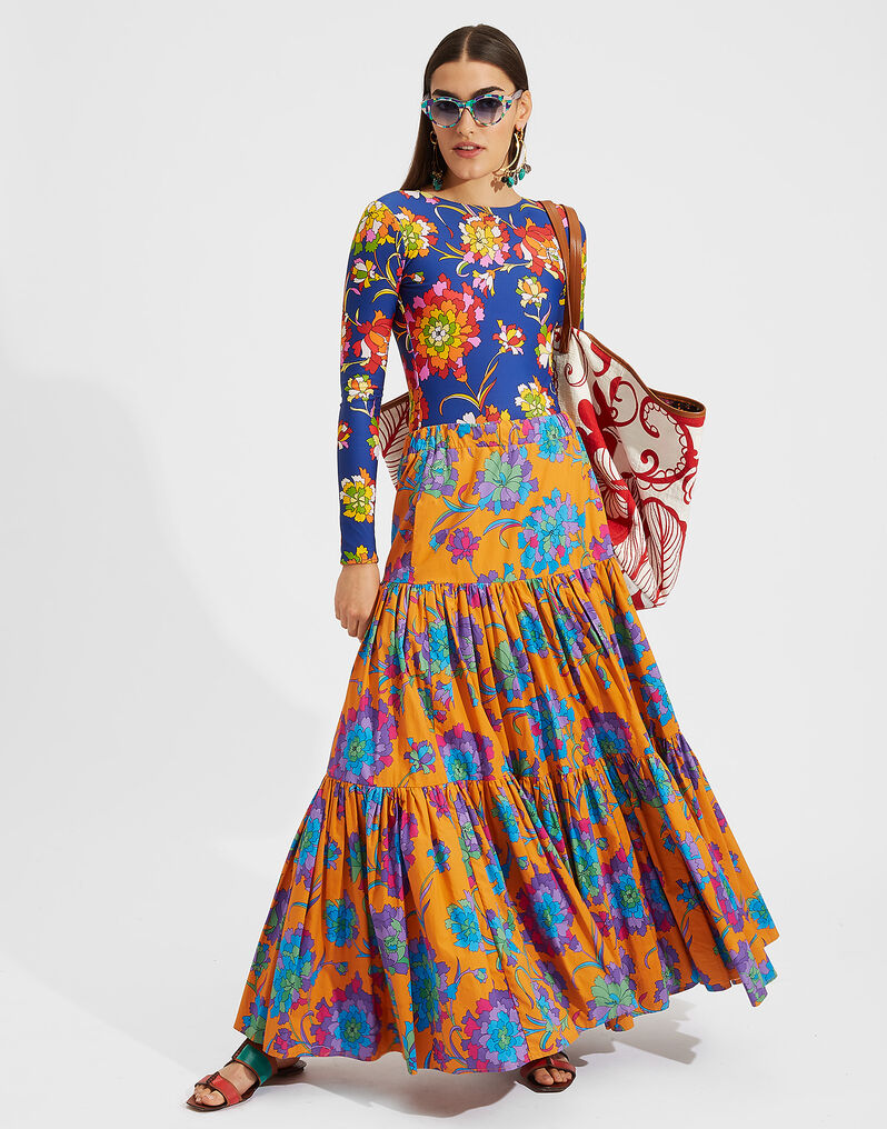 Big Skirt in Dandelion Arancio Big Skirt in Dandelion Arancio LaDoubleJ