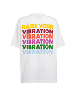 La DoubleJ Raise Your Vibration T-Shirt Solid Print TSH0020JER032SOP04WH05