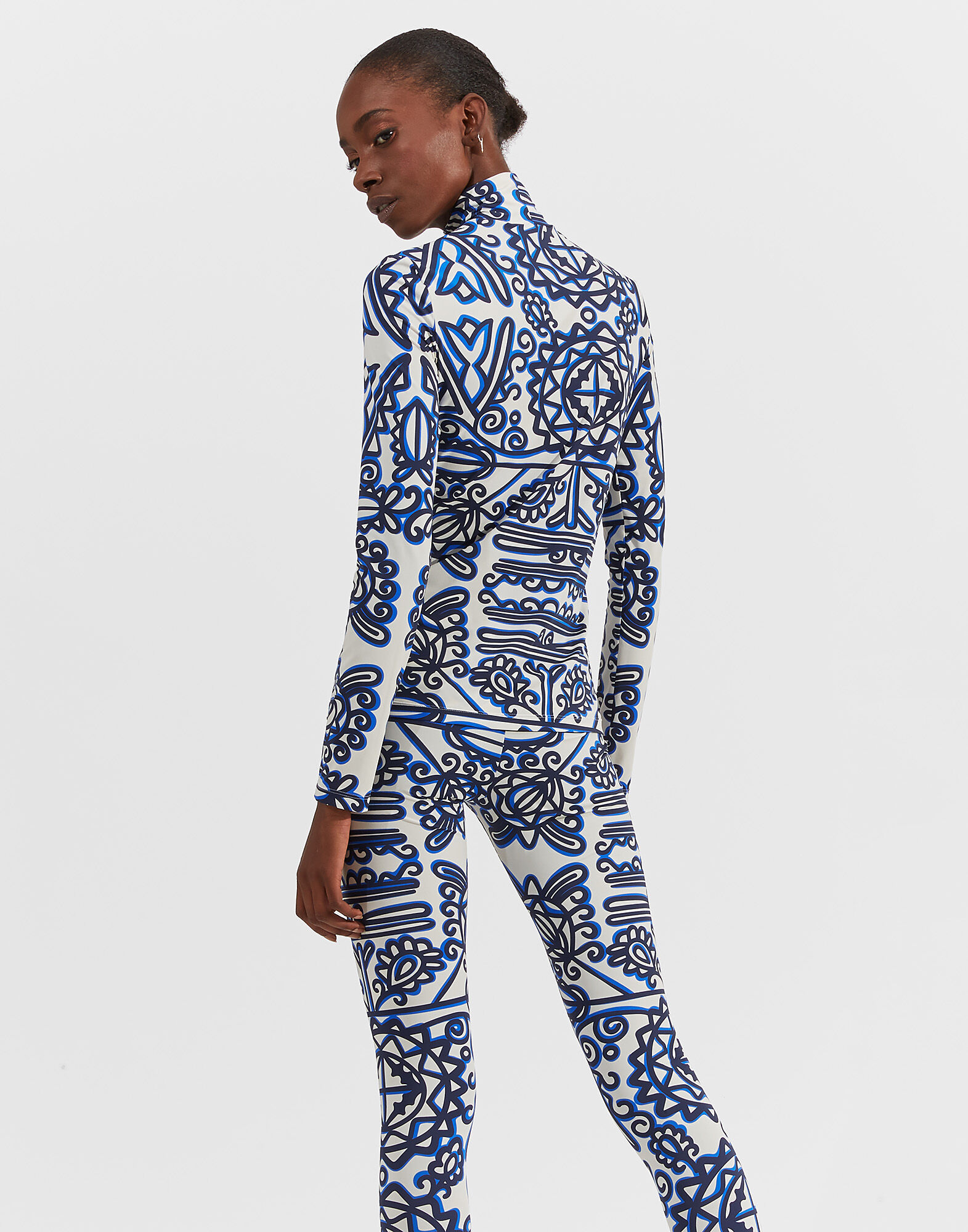 LaDoubleJ Turtleneck Parnaveg Blu SHI0030JER005PRN0002