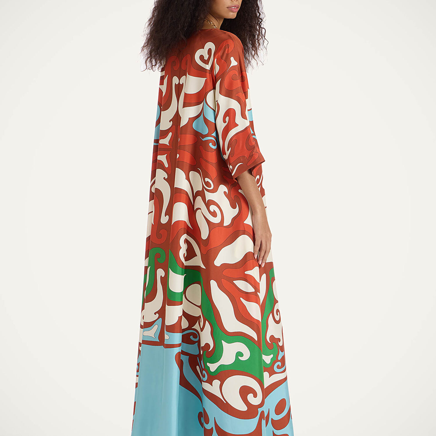 Shop La Doublej Muumuu Dress Round Neck