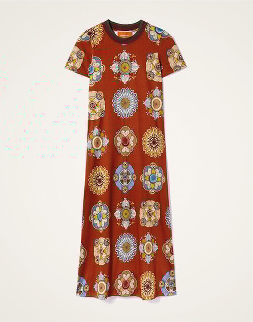 La DoubleJ Sporty Swing Dress La DoubleJ Sporty Swing Dress Nucleus Rust DRE0247JER002NUC01OR04