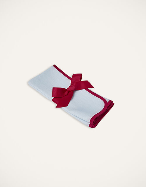 La DoubleJ Large Napkins Set Of 2 La DoubleJ Large Napkins Set Of 2 Rainbow Celeste NAP0010LIN006RAI0022