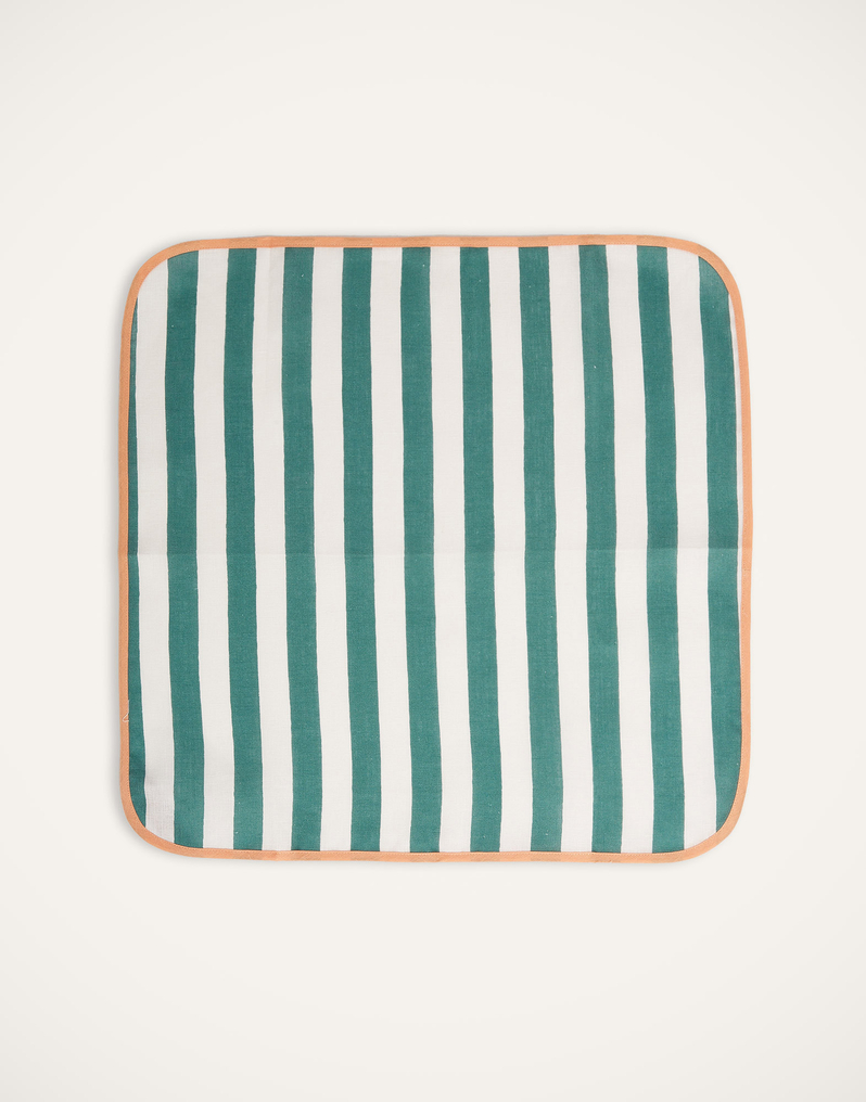 La DoubleJ Large Napkins Set Of 2 La DoubleJ Large Napkins Set Of 2 Riviera Green NAP0010LIN001RIV07GR02