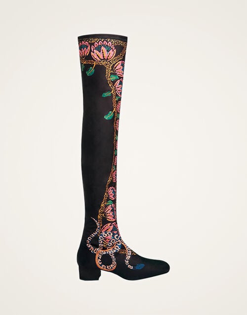 La DoubleJ Stretch Boots La DoubleJ Stretch Boots Eve Black SHO0108LYC005EEC01BL01
