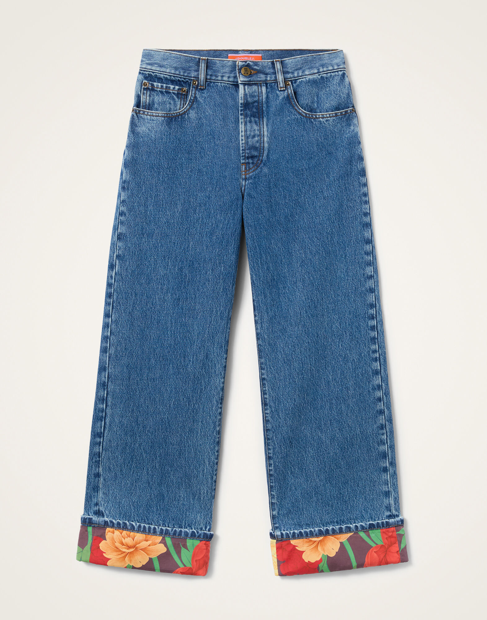 La DoubleJ Better Than Your Boyfriend's Jeans Solid Indigo TRO0200DEN016SOLIDBU15