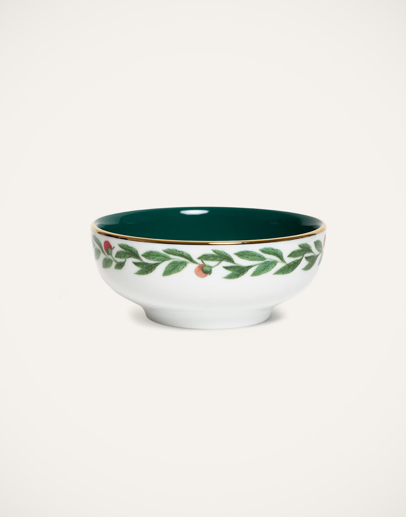 La DoubleJ Snack Bowl Set Of 2 Libellula Green BWT0004CER001LIB03GR02