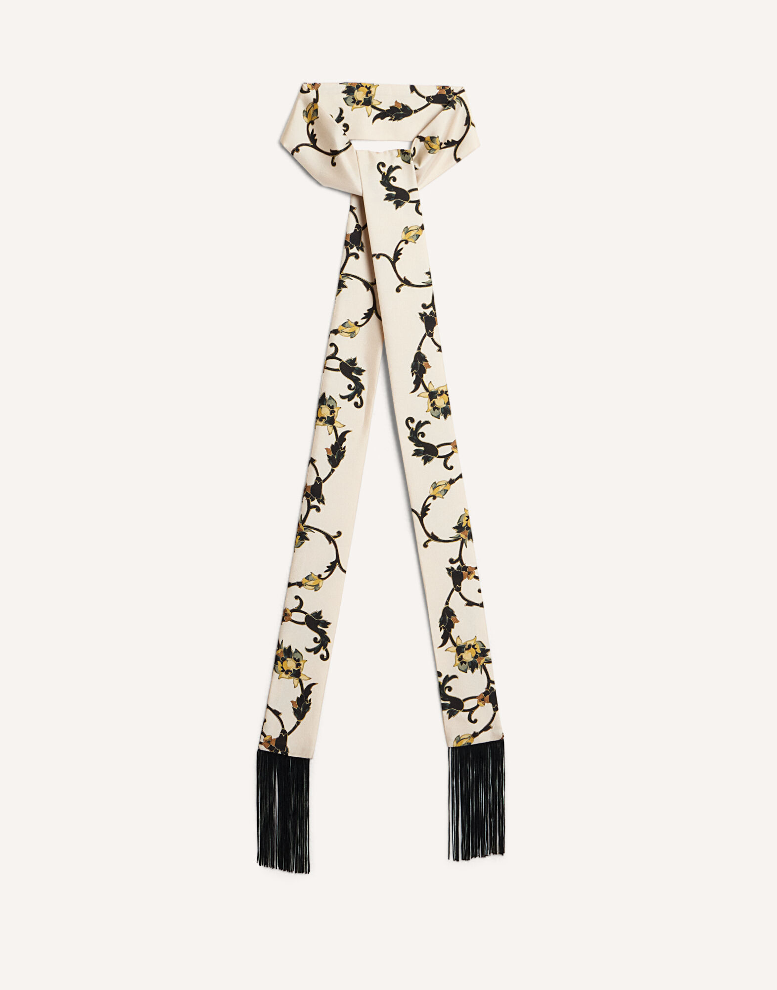 La DoubleJ Skinny Belt Buttercup Micro White BEL0020SIL001BTC02WH01