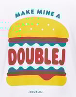 LaDoubleJ Men's Slogan T-shirt LaDoubleJ Men's Slogan T-shirt Make Mine A DoubleJ SHI0053JER010SLO0009