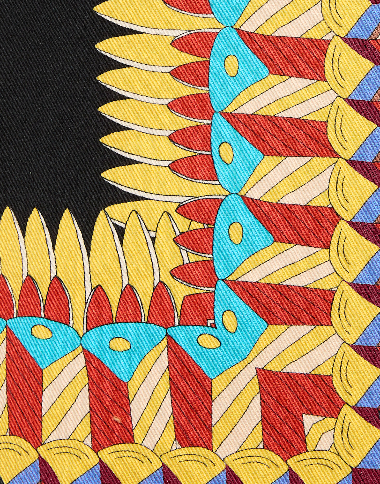 La DoubleJ Foulard Mini Skirt Delta Plac&eacute;e Black SKI0092COT046DEL02BL01