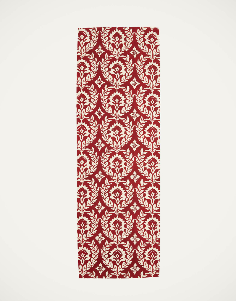 La DoubleJ Herringbone Runner La DoubleJ Herringbone Runner Garland Bordeaux RUN0001COT040GRL0012