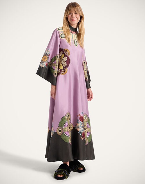 La DoubleJ Magnifico Dress La DoubleJ Magnifico Dress Nucleus Placée Dusty Pink DRE0232SIL001NUC06PI10
