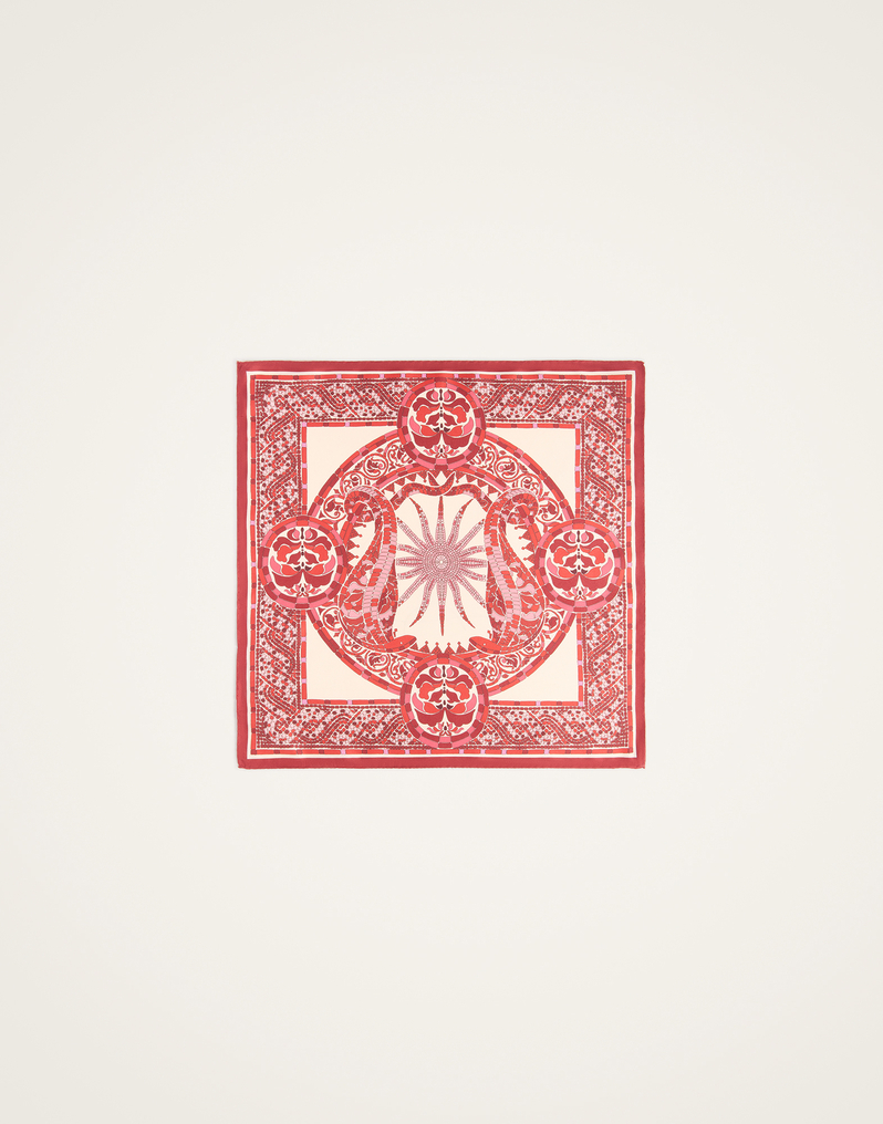 La DoubleJ Foulard 45 La DoubleJ Foulard 45 Cobra Placée Red SCA0065SIL006COB01RE01