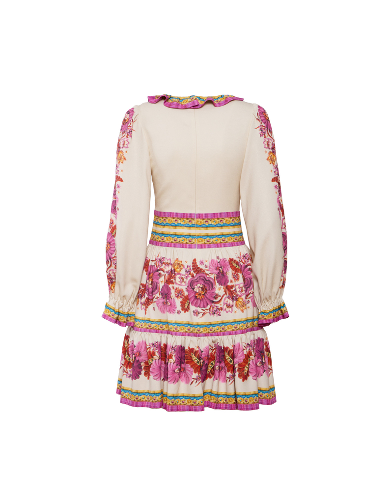 La DoubleJ Reina Mini Dress La DoubleJ Reina Mini Dress Zodiac Placée Multicolor DRE0699VIS017ZOD01MU01