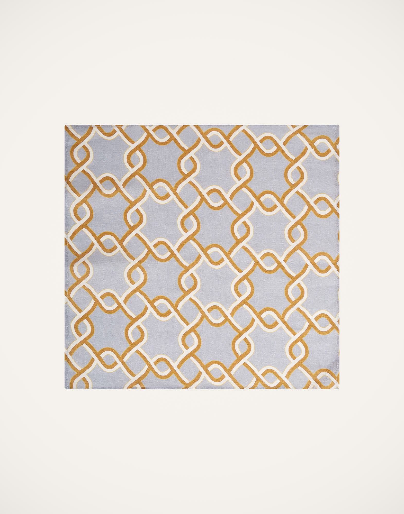 La DoubleJ Large Napkins Set Of 2 Tackle Turquoise NAP0006LIN001TAC01BU08