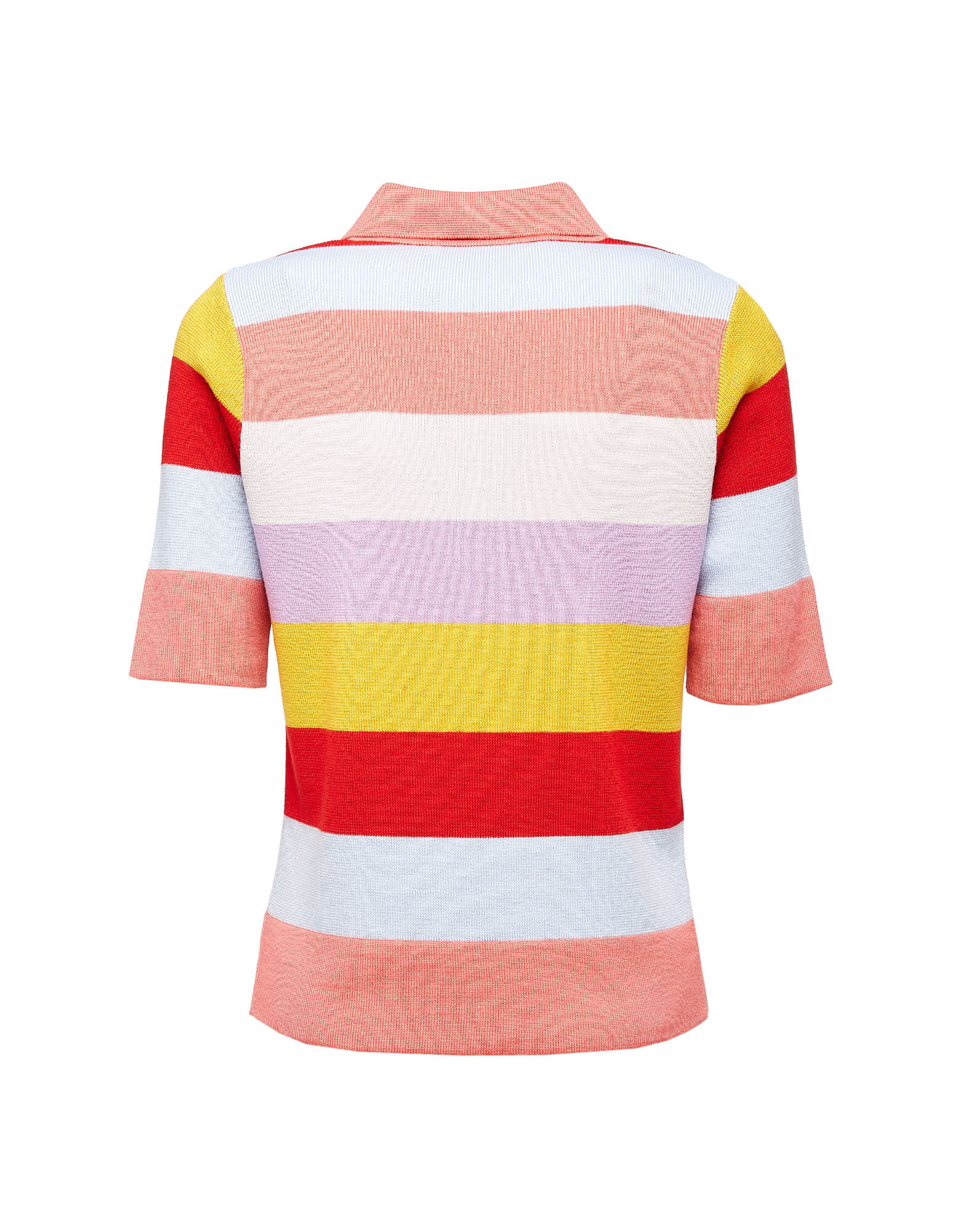 LaDoubleJ Polo Shirt Rosa Mix PUL0060KNI025VAR0052