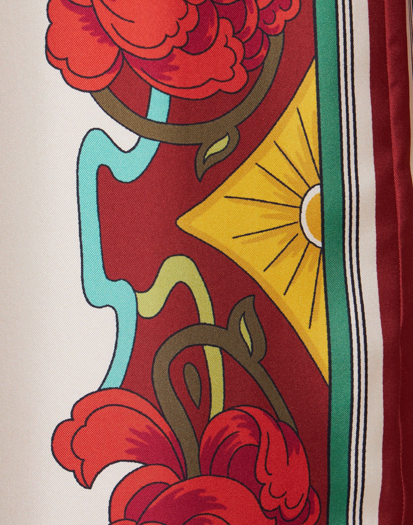 La DoubleJ Palazzo Pants Taormina Plac&eacute;e Ivory TRO0026SIL006LRT01WH04