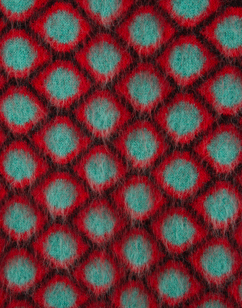 LaDoubleJ Oversize Crew Neck LaDoubleJ Oversize Crew Neck Pomodorini Azzurro PUL0018KNI012POM0004