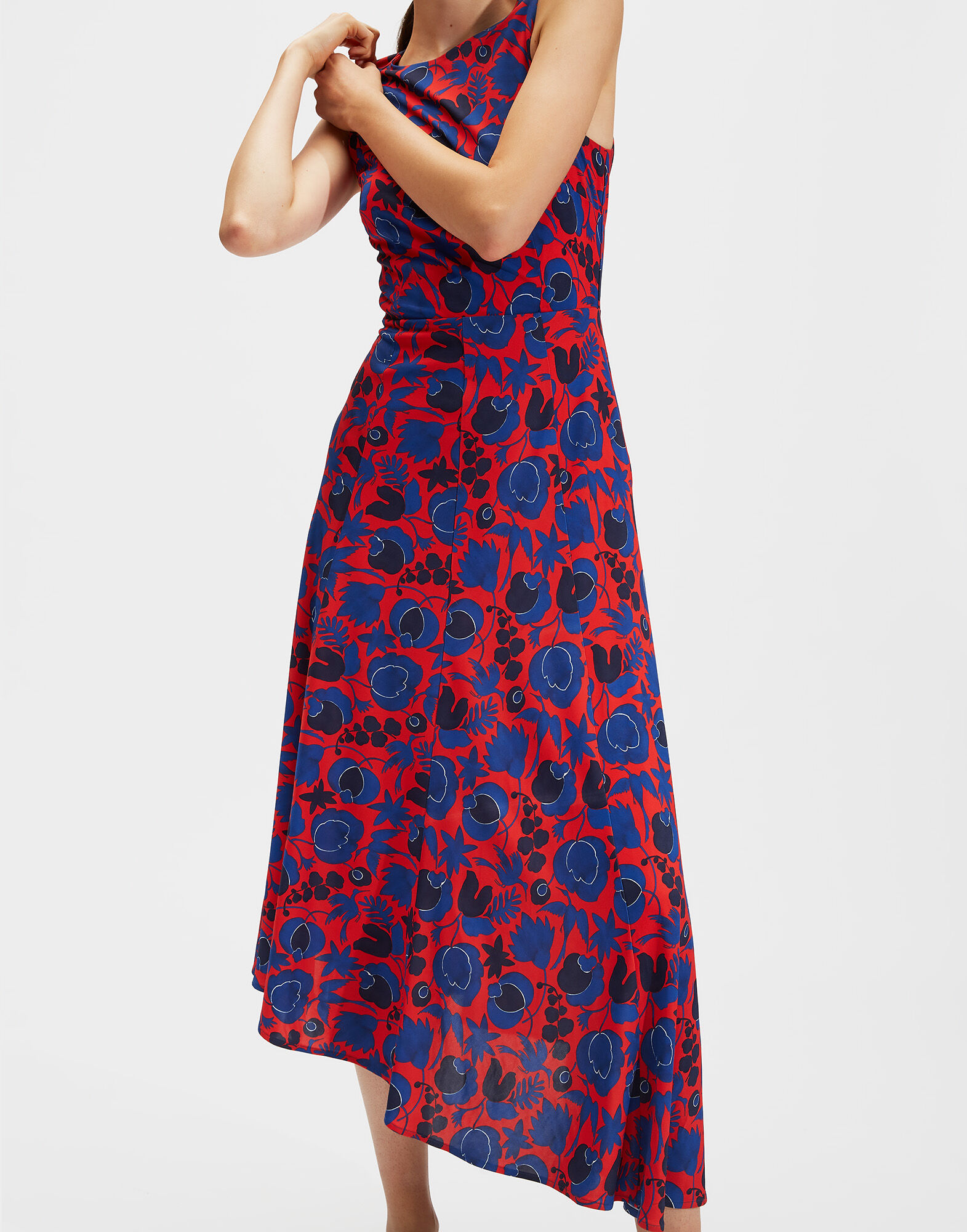 LaDoubleJ Sleeveless Pina Dress Ceramica Rosso DRE0079JER004CER0005