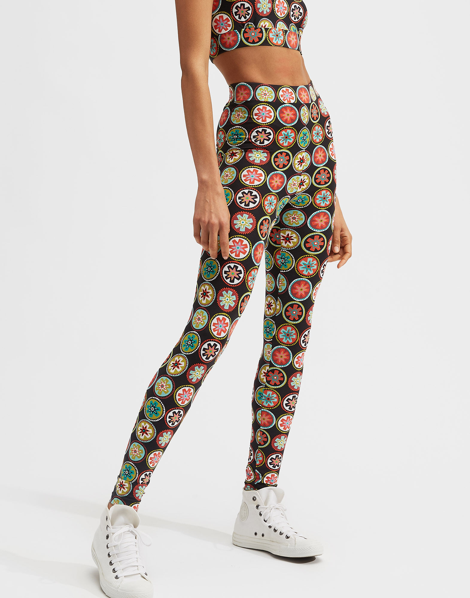 LaDoubleJ Jazzercize Leggings Claire Coin TRO0041JER014CLA0001