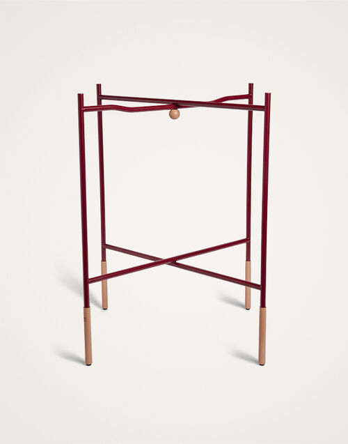 La DoubleJ Foldable Tray Stand Solid Bordeaux FTS0001MTL001SOLIDRE02