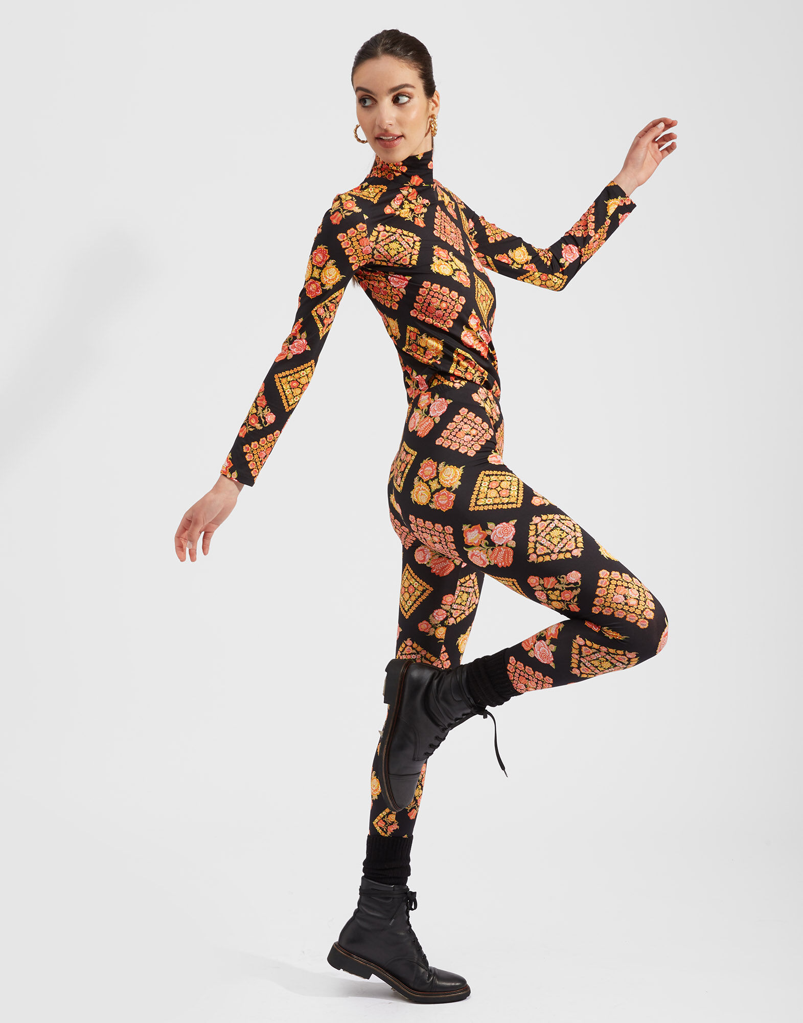 La DoubleJ Leggings Cowgirl Nero TRO0013JER005COW0006