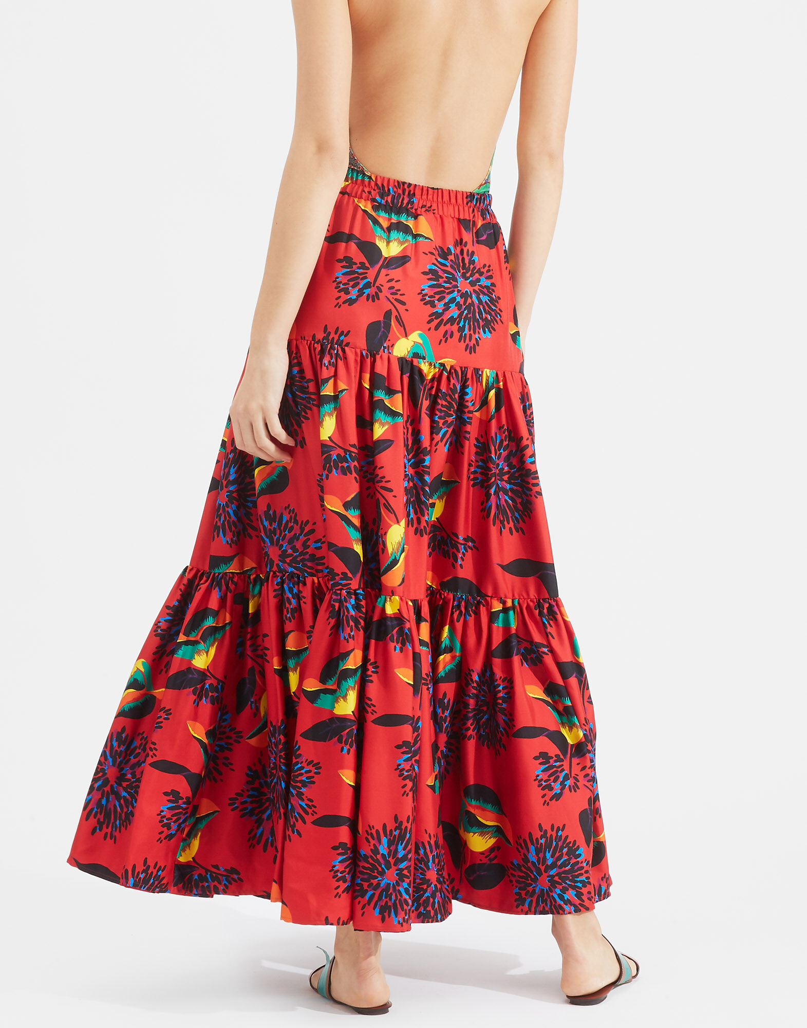 LaDoubleJ Big Skirt Parrot SKI0001SIL001PAR0001