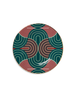La DoubleJ Dinner Plates Set Of 2 La DoubleJ Dinner Plates Set Of 2 Slinky Green DIN0002CER001SLI05GR02