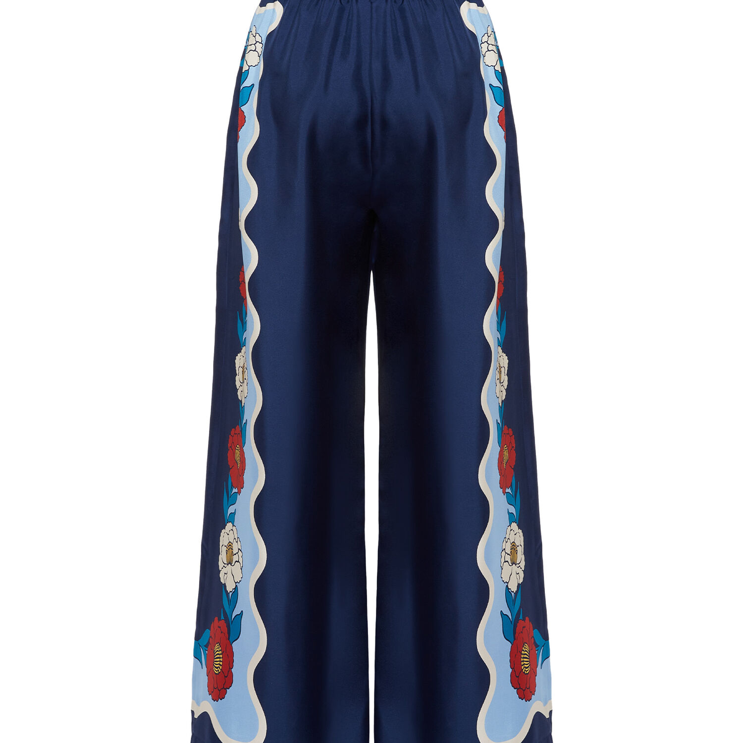 La Doublej Palazzo Pants In Whitsun Placée Blue