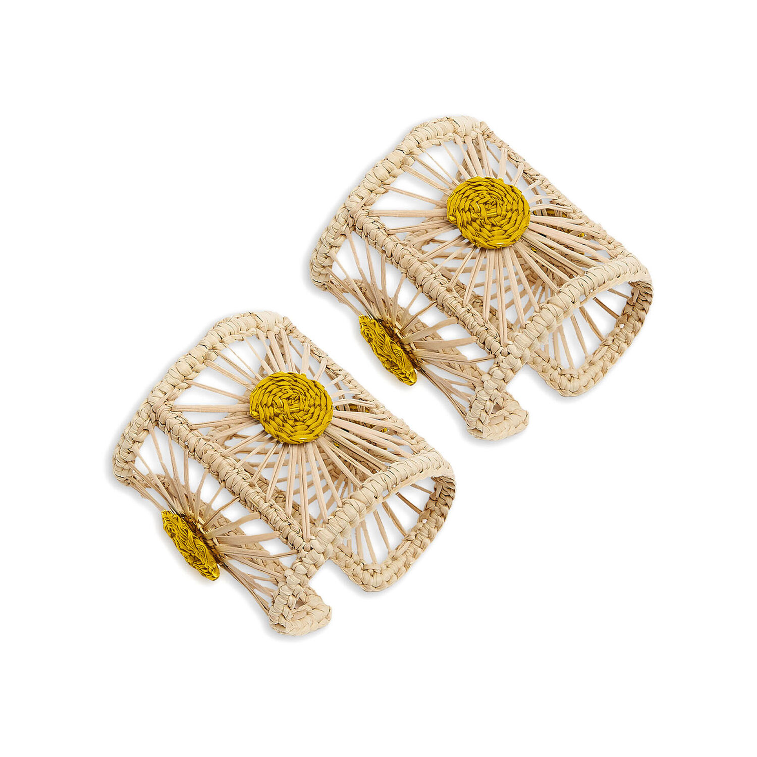 LA DOUBLEJ NAPKIN RINGS SET OF 2