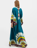 La DoubleJ Magnifico Dress La DoubleJ Magnifico Dress Blue Solar Placée DRE0232SIL006SOL0005