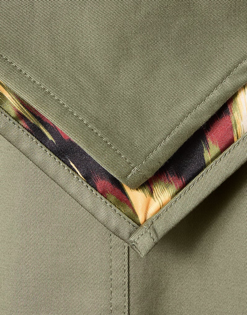 La DoubleJ Windsor Parka La DoubleJ Windsor Parka Solid Military Green JAC0160COT081SOLIDGR12