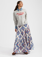 La DoubleJ “MATRIARCHY NOW!” Stand-up Sweatshirt La DoubleJ “MATRIARCHY NOW!” Stand-up Sweatshirt T.Unita Grigio SWE0014JER026GRY0004