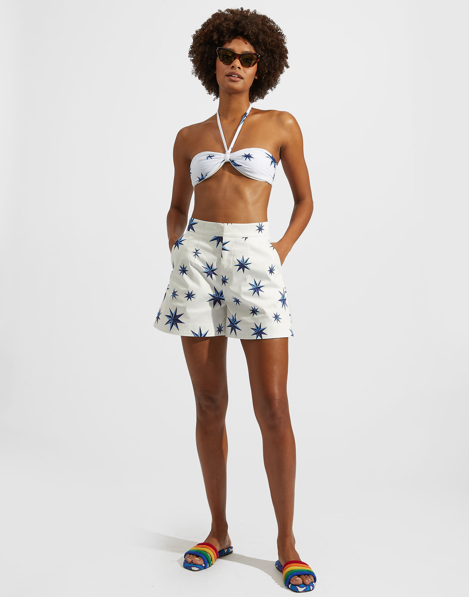 La DoubleJ Good Butt Short Lakshmi TRO0010COT006LAK01WH01