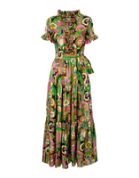 LaDoubleJ Long &amp; Sassy Dress Lisboa Rosa DRE0017SIL001LIS0002