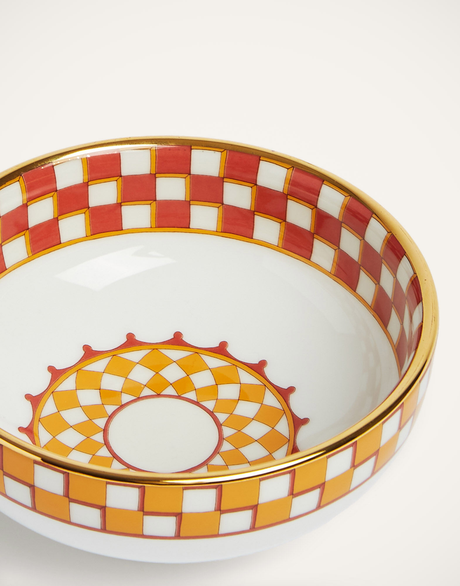 La DoubleJ Snack Bowl Set Of 2 Apollo Brick BWT0004CER001APL01RE06