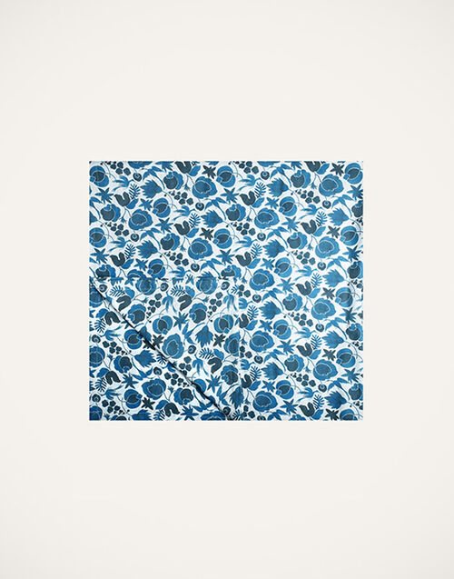 La DoubleJ Large Tablecloth Wildbird Blu TBC0003LIN001CER0001