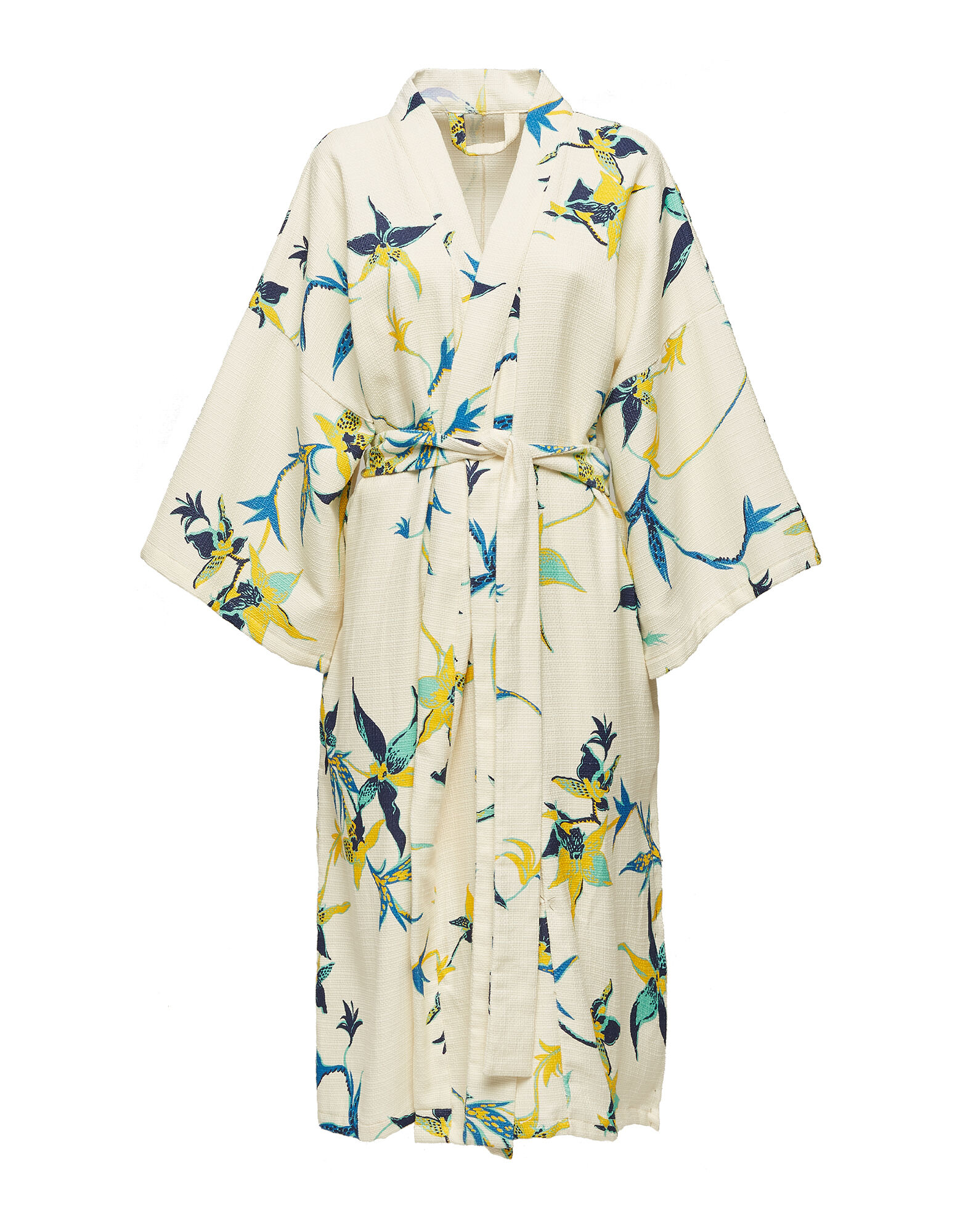 La DoubleJ Unisex Big Robe Orchidea Bianco JAC0035COT024ORC0007