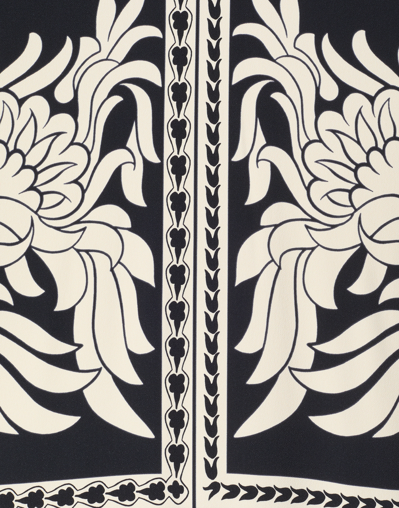 La DoubleJ Halle Dress La DoubleJ Halle Dress Mix Tiles Placée Black DRE0444VIS011MIX01BL01