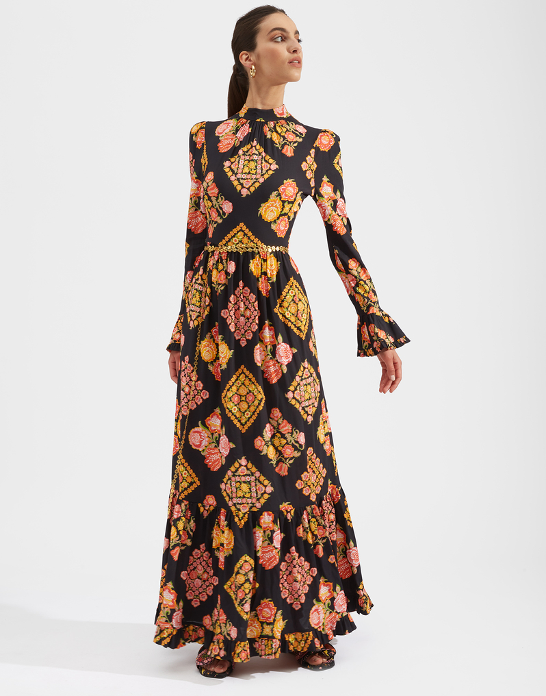 La DoubleJ Visconti Dress La DoubleJ Visconti Dress Cowgirl Nero DRE0041VIS001COW0002