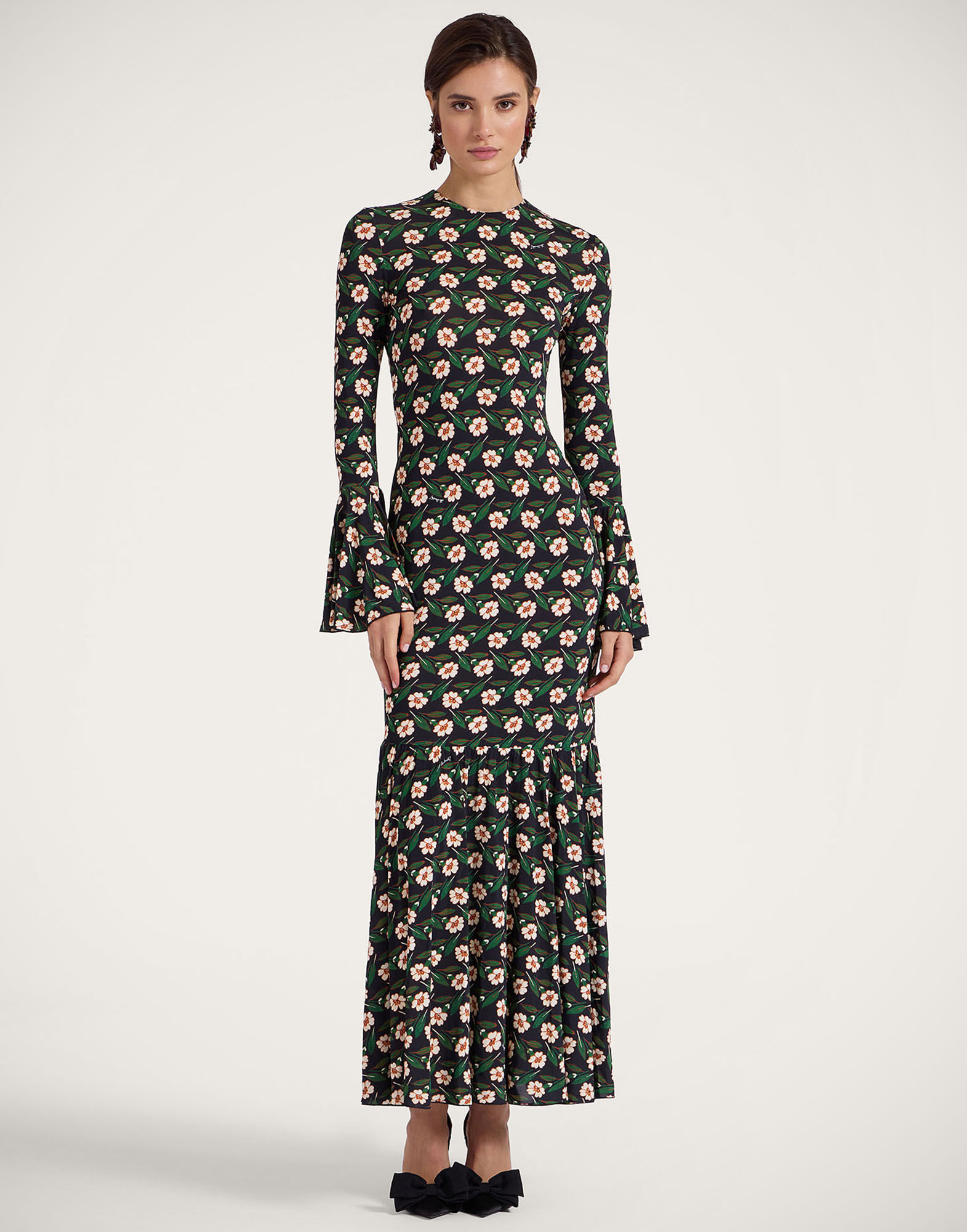 La DoubleJ Alba Dress Mayfair Black DRE0670JER027MAY01BL01