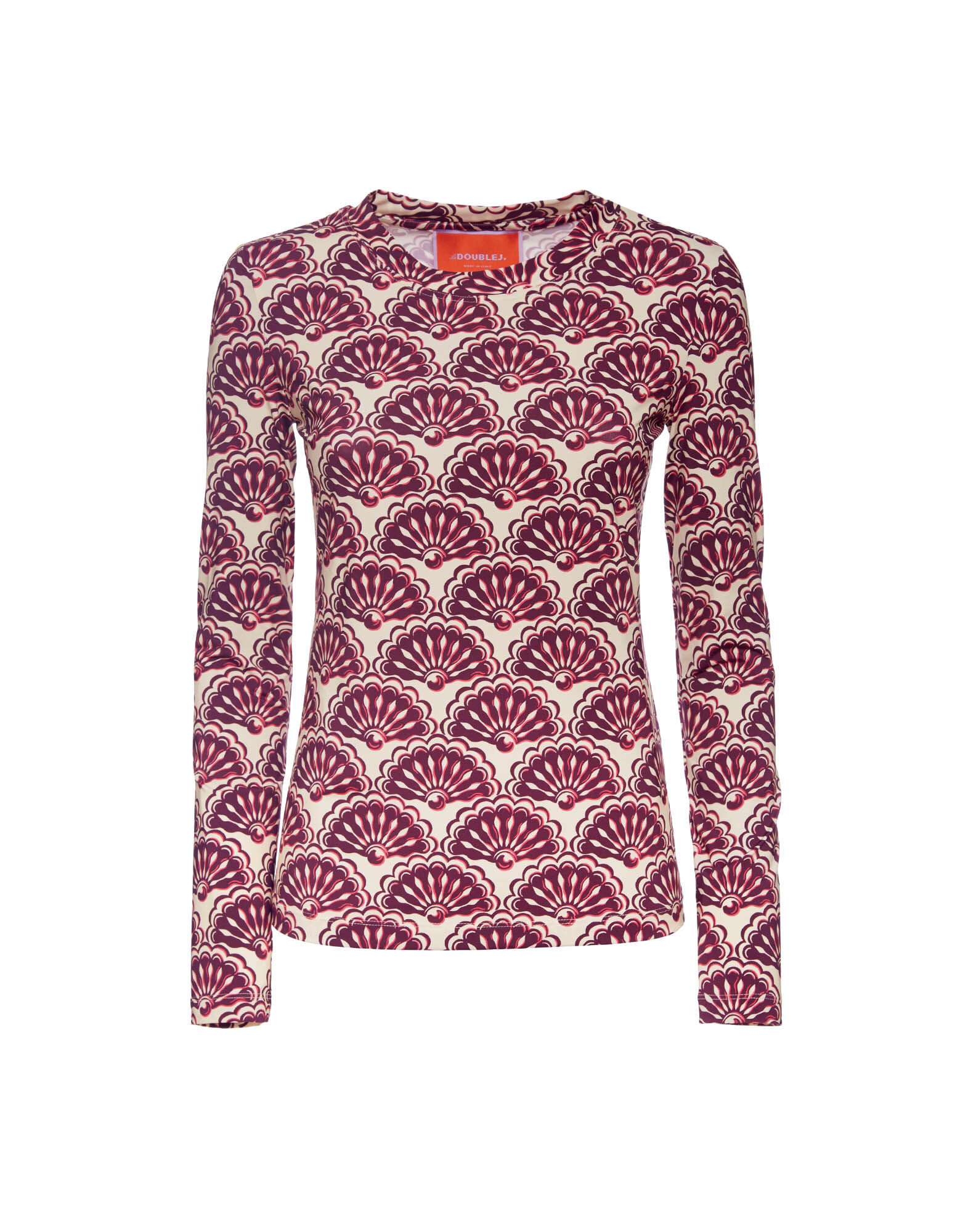 La DoubleJ Crew Top Fans Purple TOP0024JER005FAN01PU01