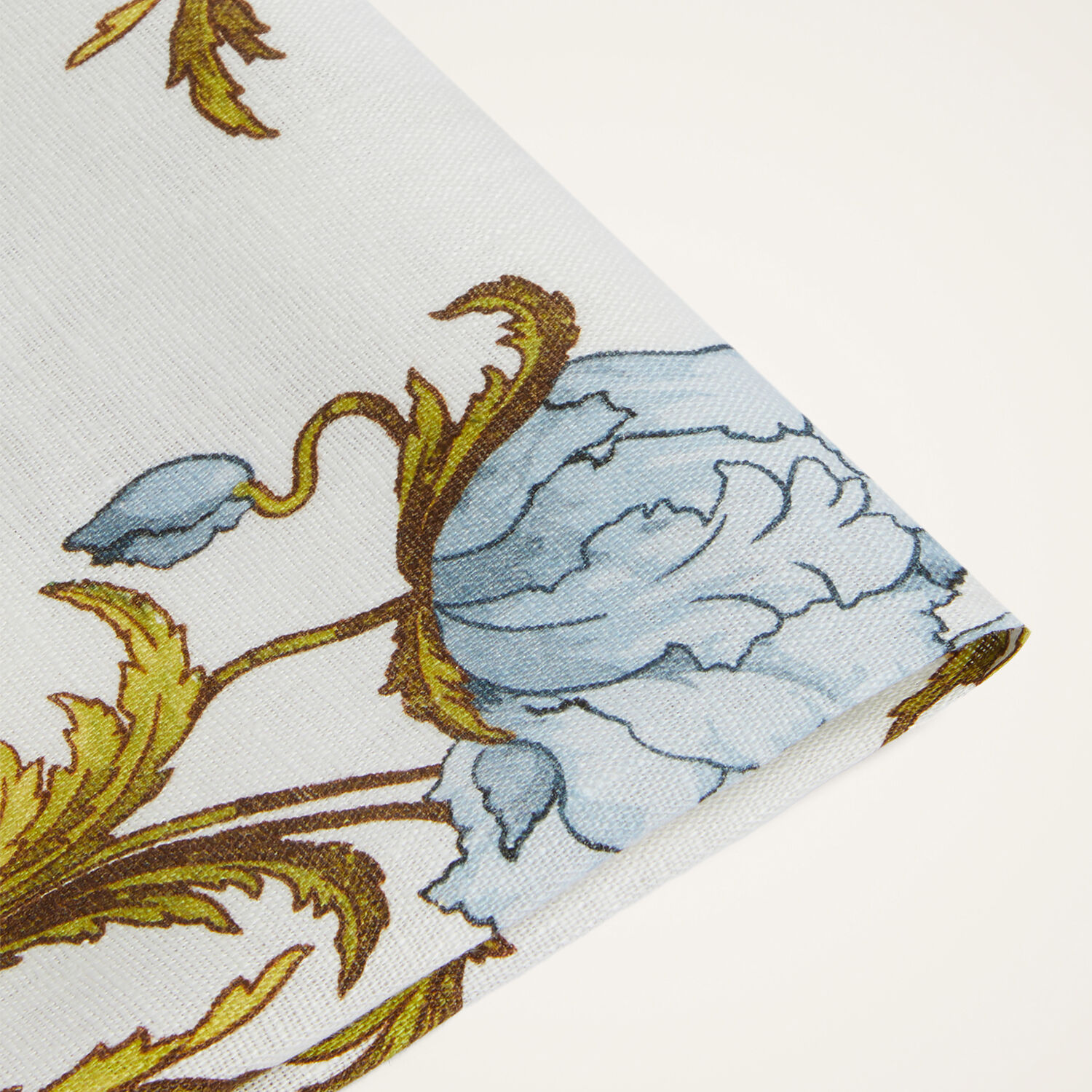  La Doublej Placemats & Runners Women - Placemats Set Of 2 Nymph Bloom Light Blue One Size 100% Linen 