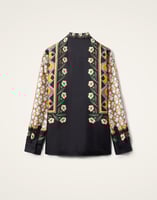 La DoubleJ Boy Shirt La DoubleJ Boy Shirt Dazed Placée Black SHI0040SIL001DAZ01BL01